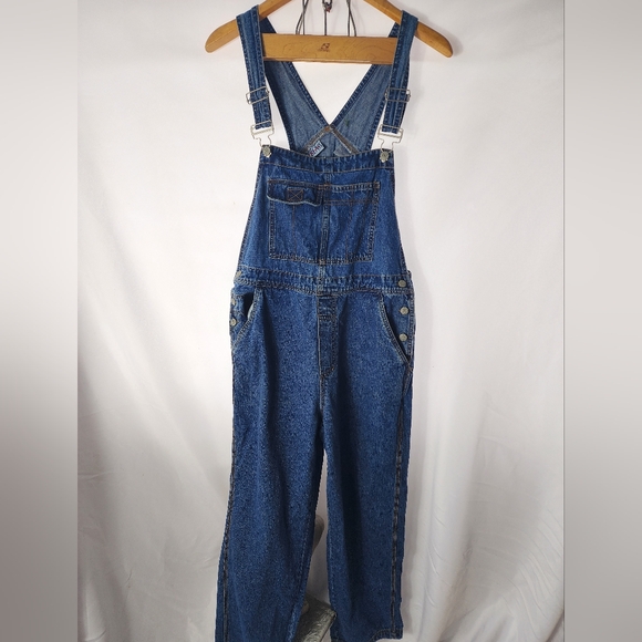 Vintage Cotton Blue Denim Bill Blass Overall/Coveralls Size M - Picture 1 of 9